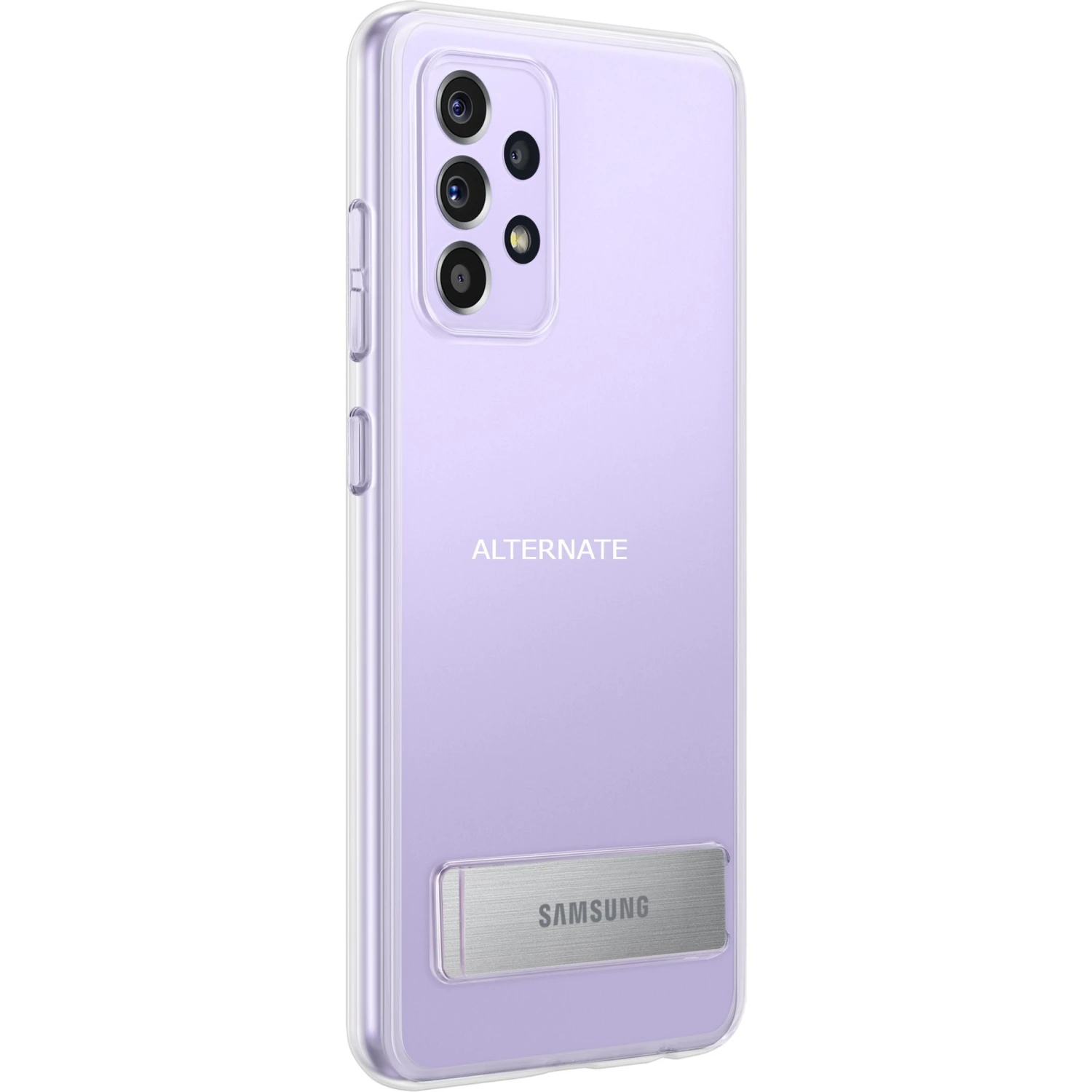 Handy Hüllen SAMSUNG Standing Cover, Handyhülle (transparent, Samsung Galaxy A52) – Bild 3