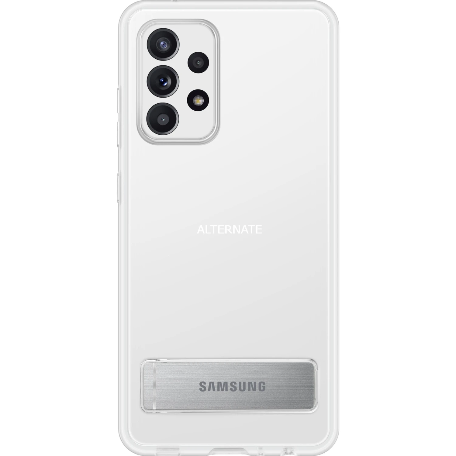 Handy Hüllen SAMSUNG Standing Cover, Handyhülle (transparent, Samsung Galaxy A52) – Bild 5