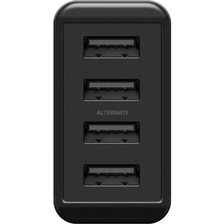 Handy Ladegeräte Goobay 4-fach USB-Ladegerät (30W) Schwarz (schwarz) – Bild 3