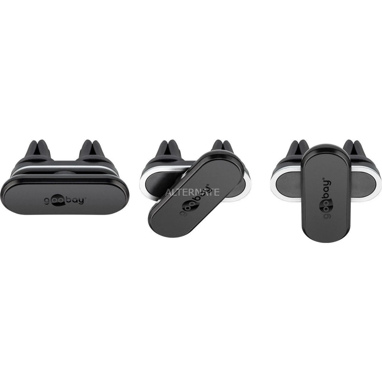 Handy Halterung Goobay Doppelmagnethalter, Halterung (schwarz) – Bild 4