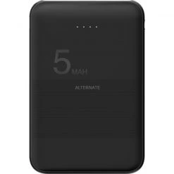 Powerbanks Goobay Powerbank Kompakt 5.000 MAh (schwarz, 5.000 MAh)