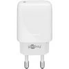 Handy Ladegeräte Goobay USB-C PD (Power Delivery) Schnellladegerät (20W) (weiß)